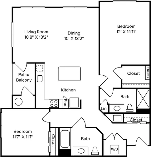 Floor plan B10A