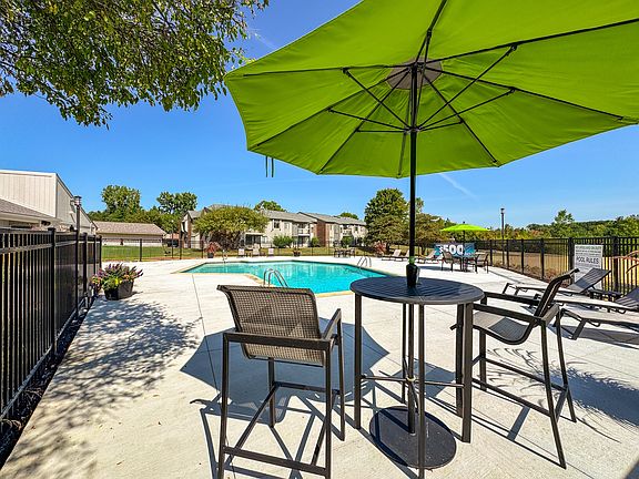 Heated pool at Three Oaks Apartments in Troy, MI