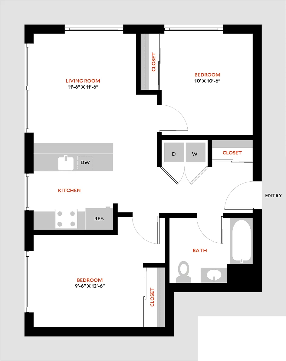 Floor plan Plan 2C