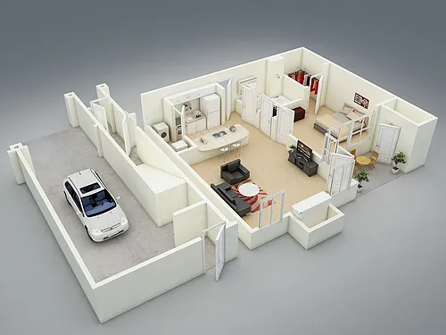 Floor plan The Alston