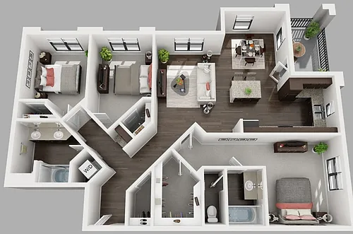 Floor plan 3X2