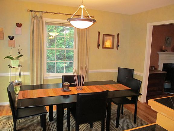 Dining area on main floor.
