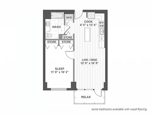 Floor plan A310