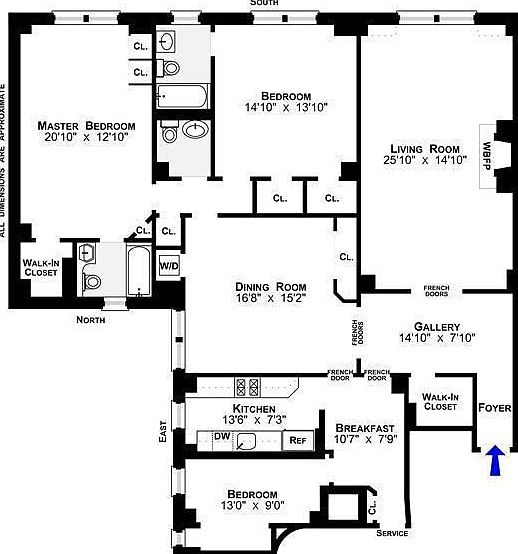 1st image of 115 E 86th St #21