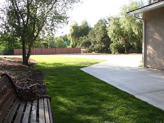 Private fenced and gated yard.