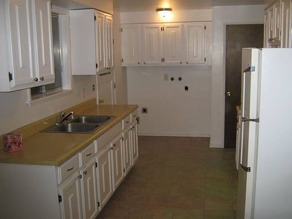 Freshly painted kitchen