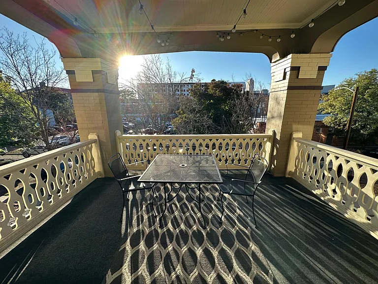Community Balcony (facing west)