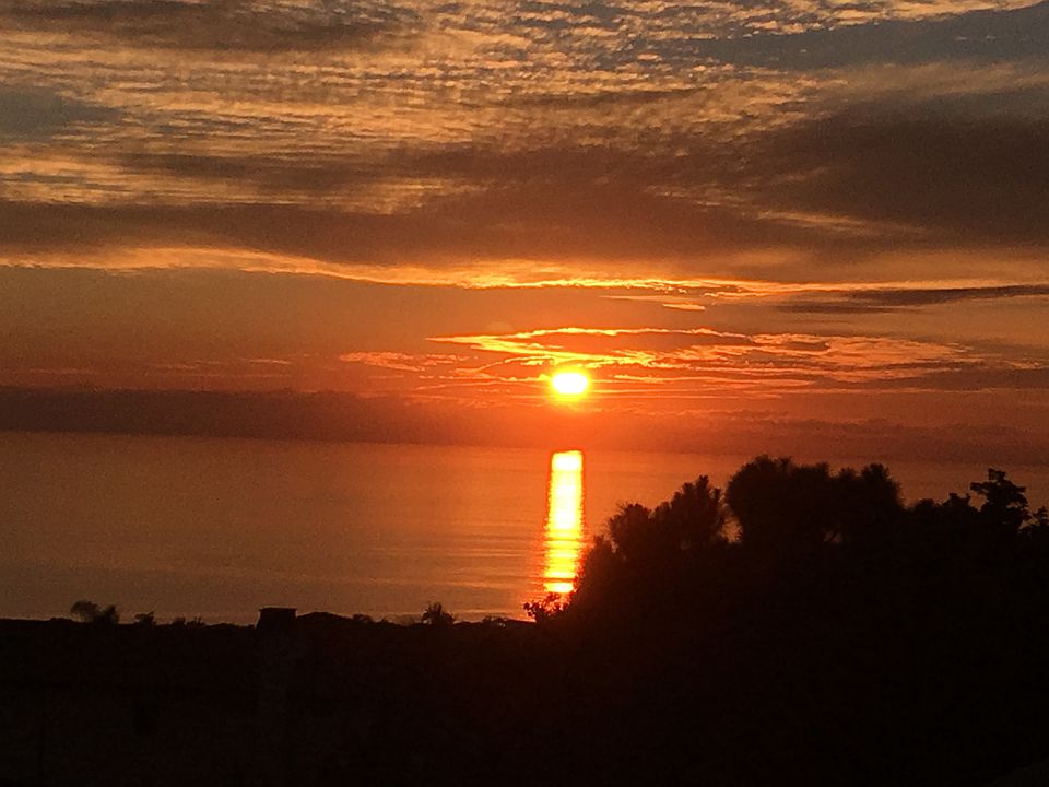 Upper Balcony Sunset View