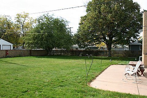 Back yard east looking west