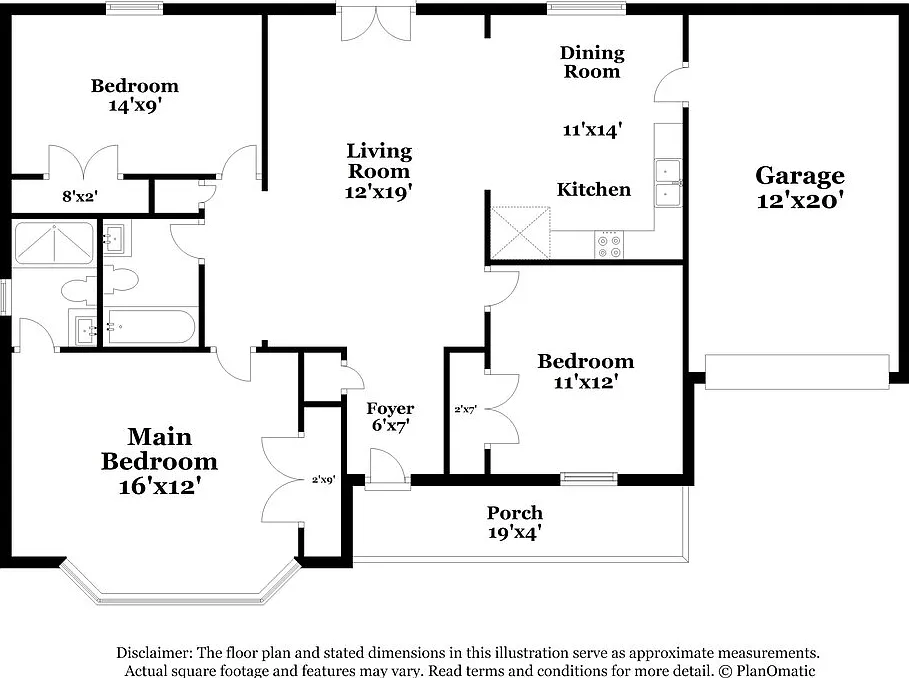 3 bed, 2.0 bath, 1234 sqft, $2,130 — Photo 2