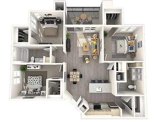Floor plan C1