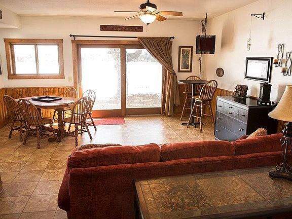 Great Room with view to lake