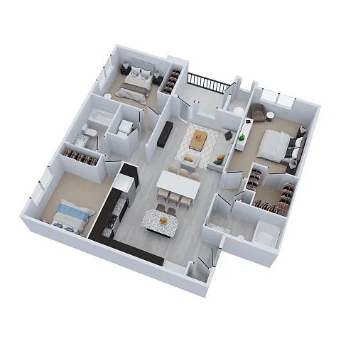 Floor plan C1