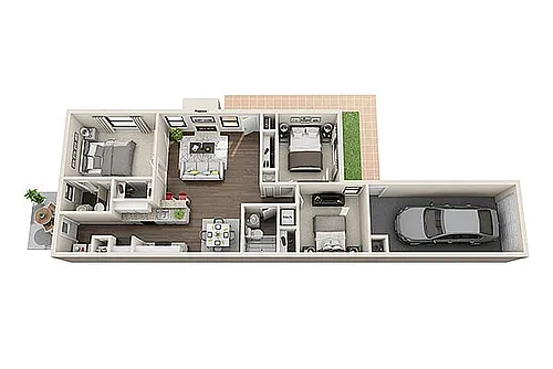 Floor plan C2U