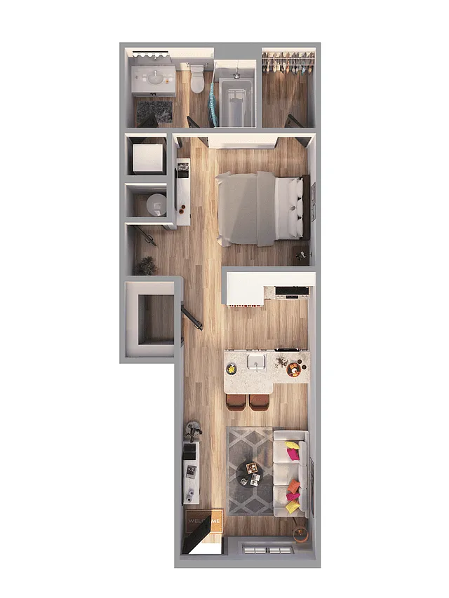 Floor plan S1A