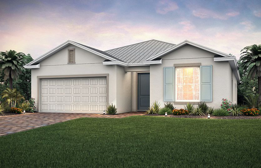 Home Exterior FM1A with optional metal roof