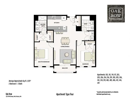 Floor plan Aspen