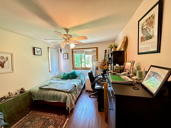 One of the bedrooms available.
