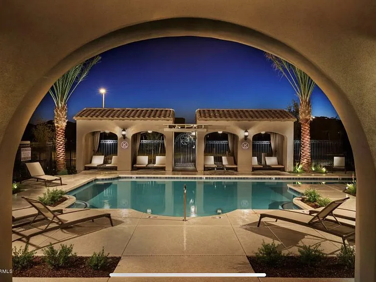 Pool yard