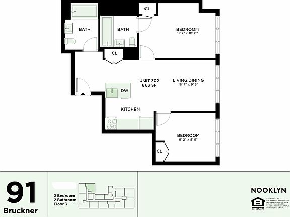 2nd image of 91 Bruckner Blvd #317