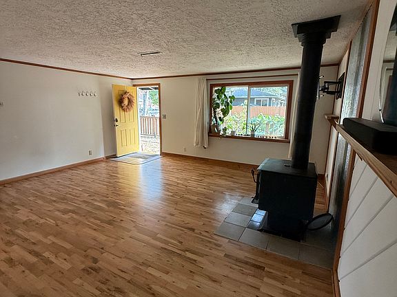 Living room looking at front door