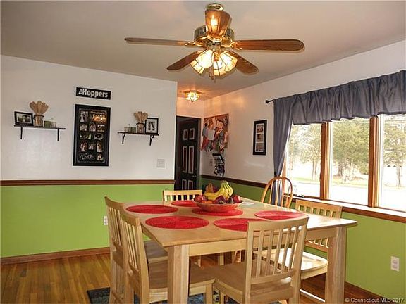 Light filled dining area wi...