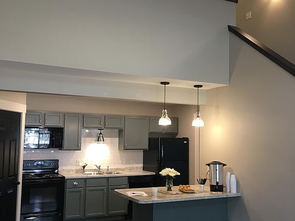 The loft is a bonus living space above the kitchen.
