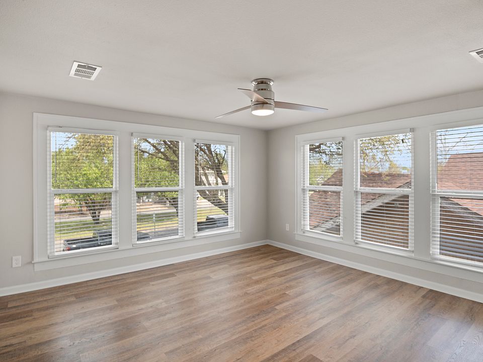 Living room with windows providing natural light