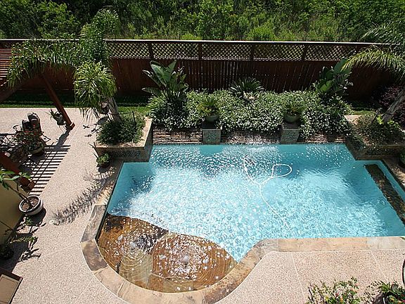 Sparkling swimming pool just in time for Summer 2013!! No back neighbors and very private.