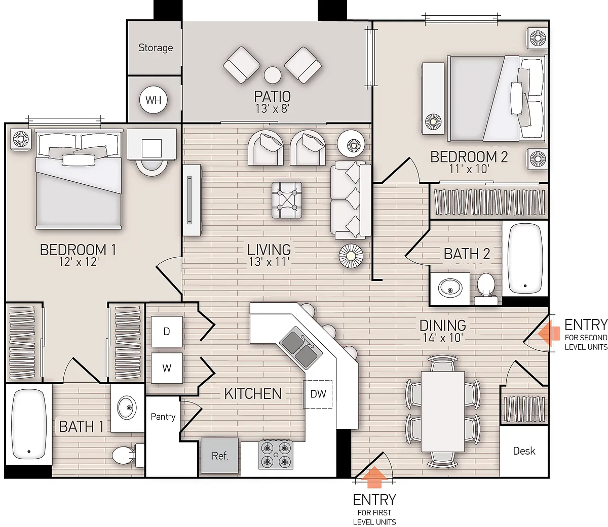 Floor plan Plan B
