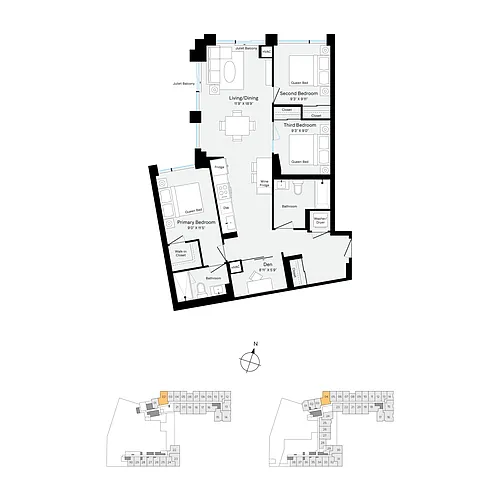 Floor plan W202