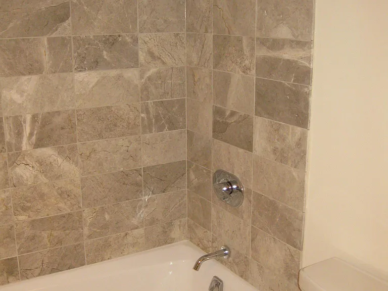 Tile bathroom