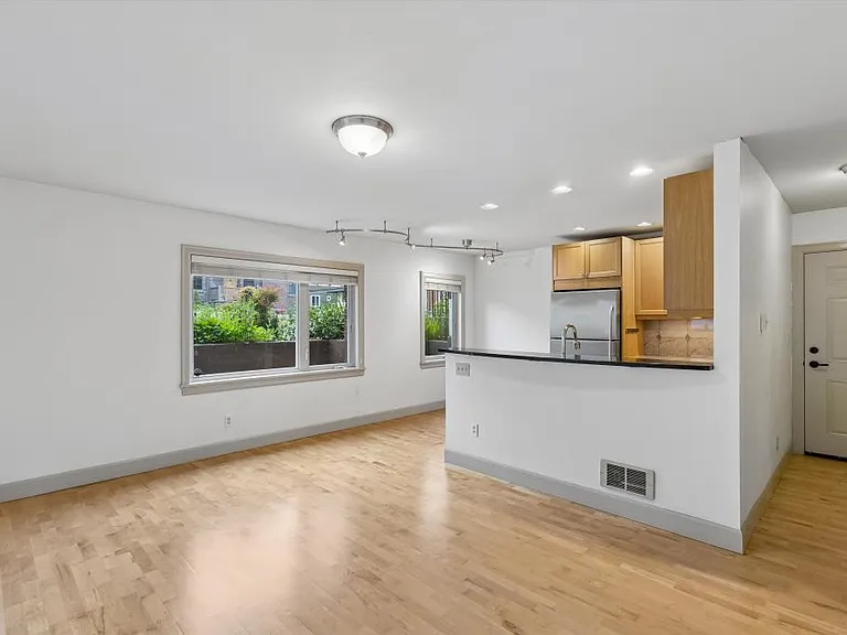 Living room and Kitchen