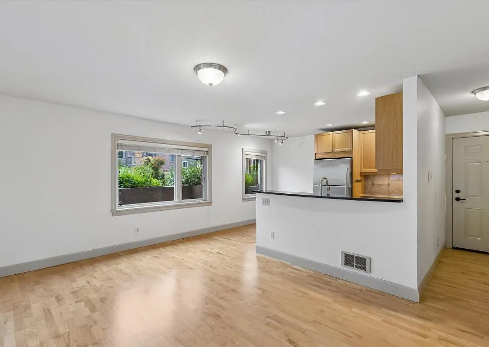 Living room and Kitchen