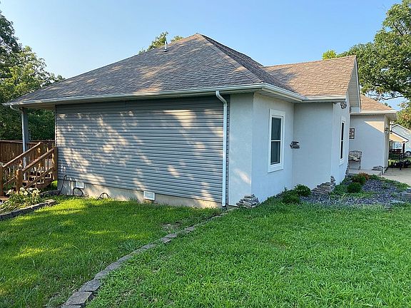 Side view of house