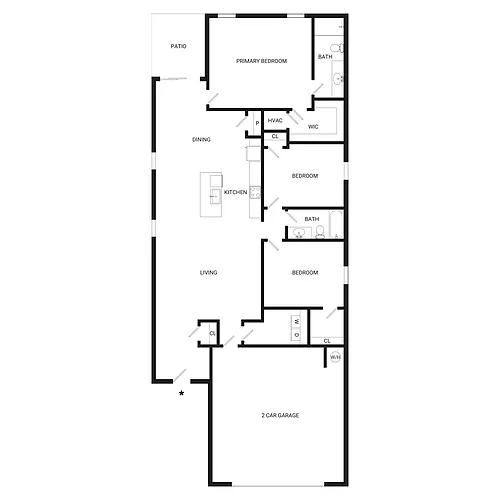Floor plan Oak