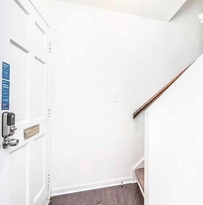 front door/stairs