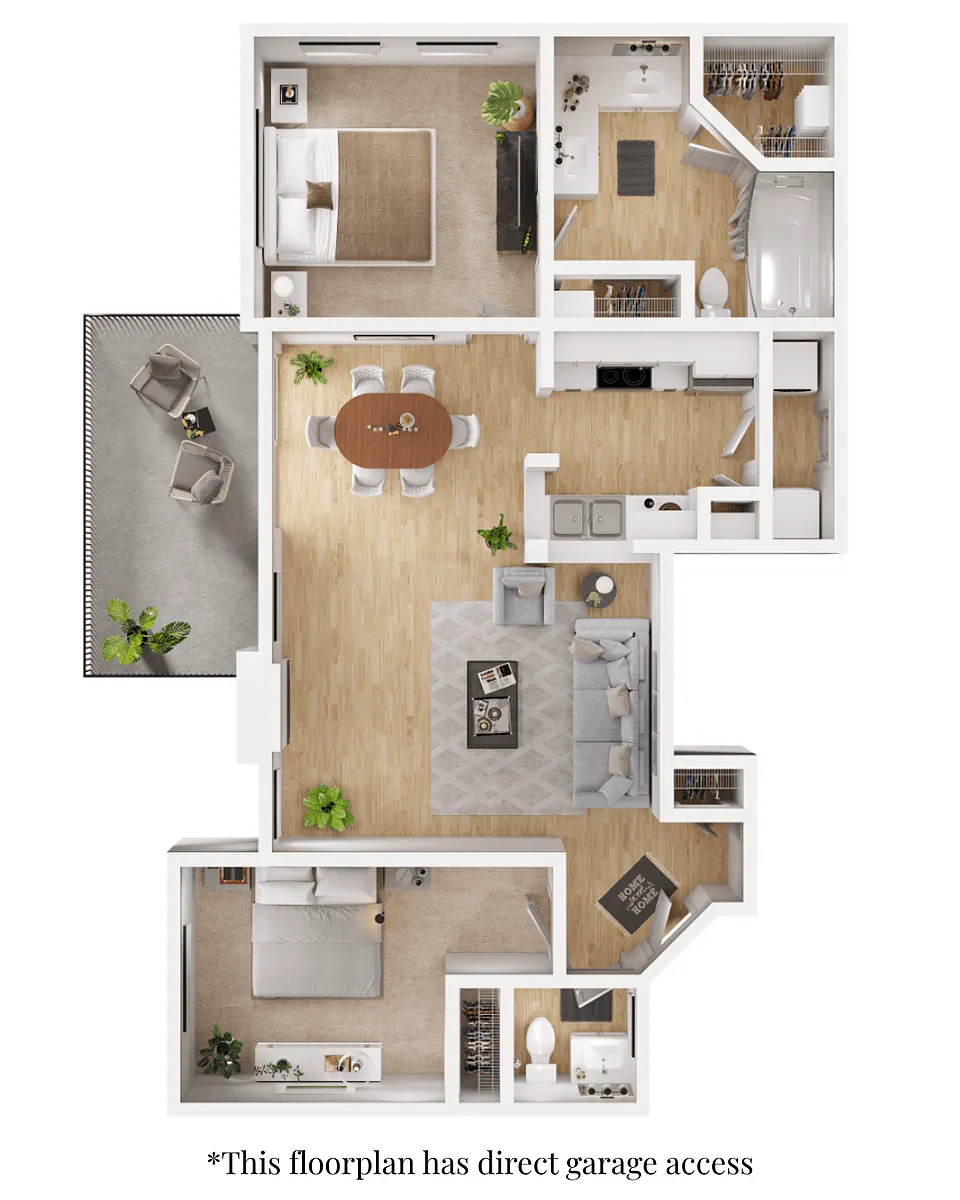Floor plan Feathergrass