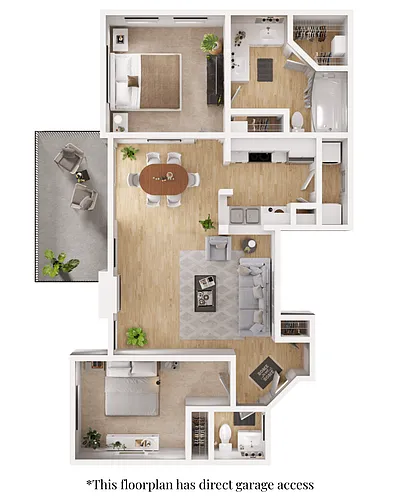 Floor plan Feathergrass - Upgraded
