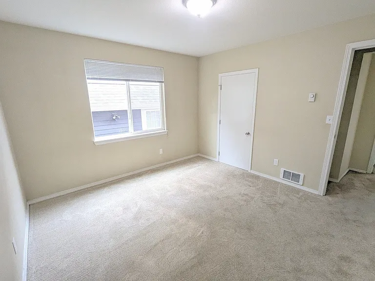 Room #1 with one window and closet