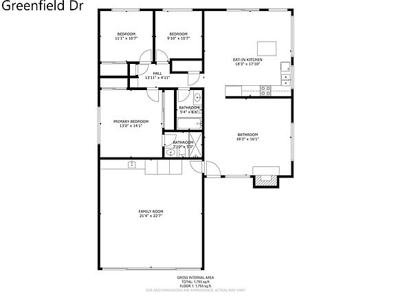3rd image of 1645 Greenfield Dr