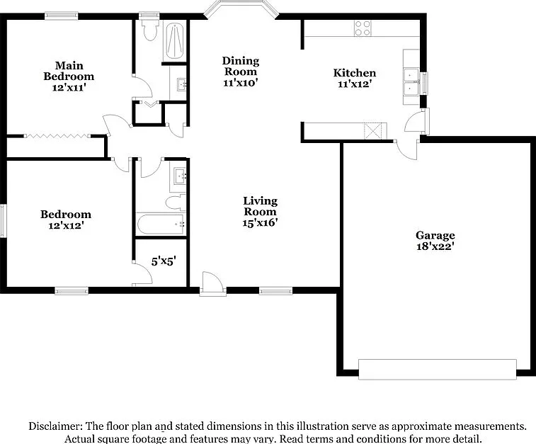 2 bed, 2.0 bath, 1050 sqft, $3,000 — Photo 2