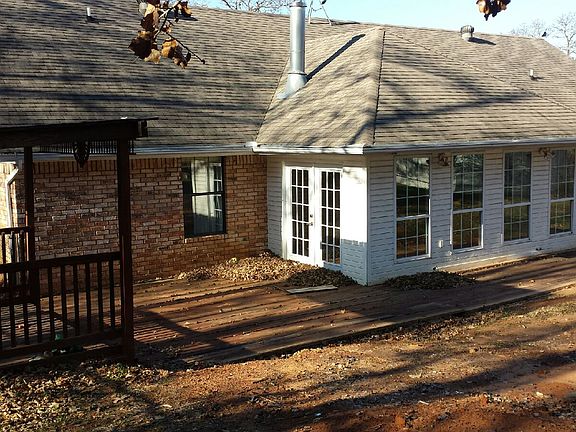 back of house and sunroom