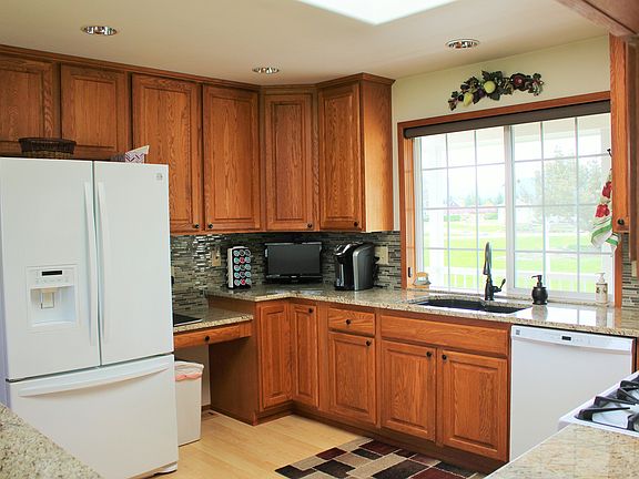 Kitchen with Desk Area