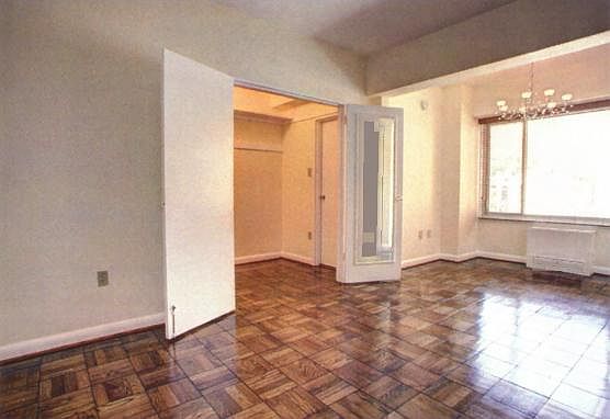 View to closet and bathroom