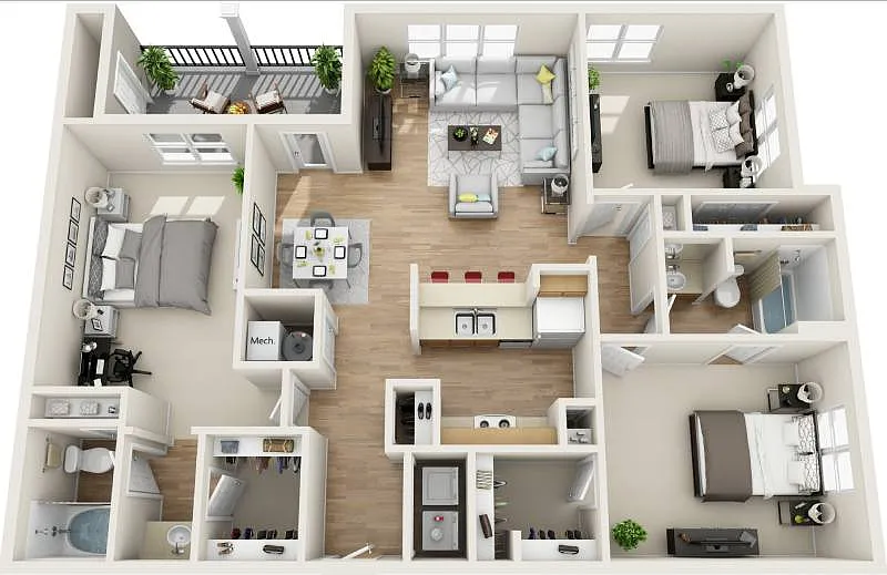 Floor plan C2