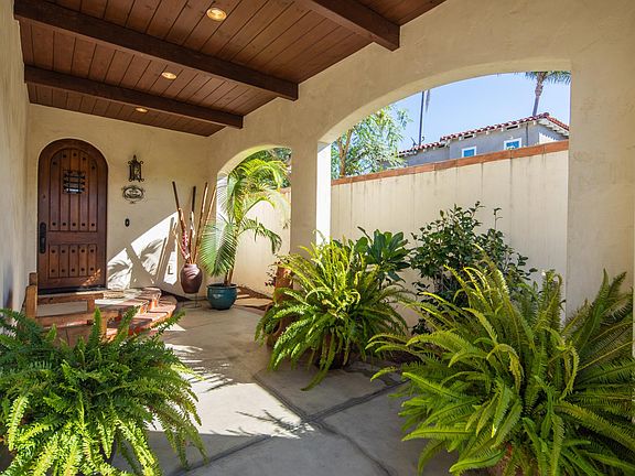 Beautiful entry inside the front gates.
