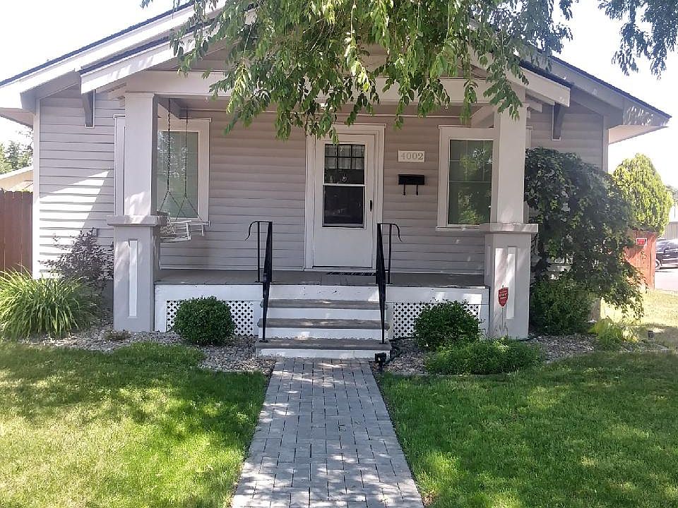 Front facing west