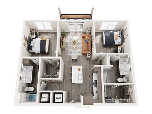Floor plan B1