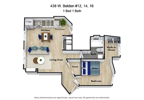 Floor plan 438 - 12 14 16